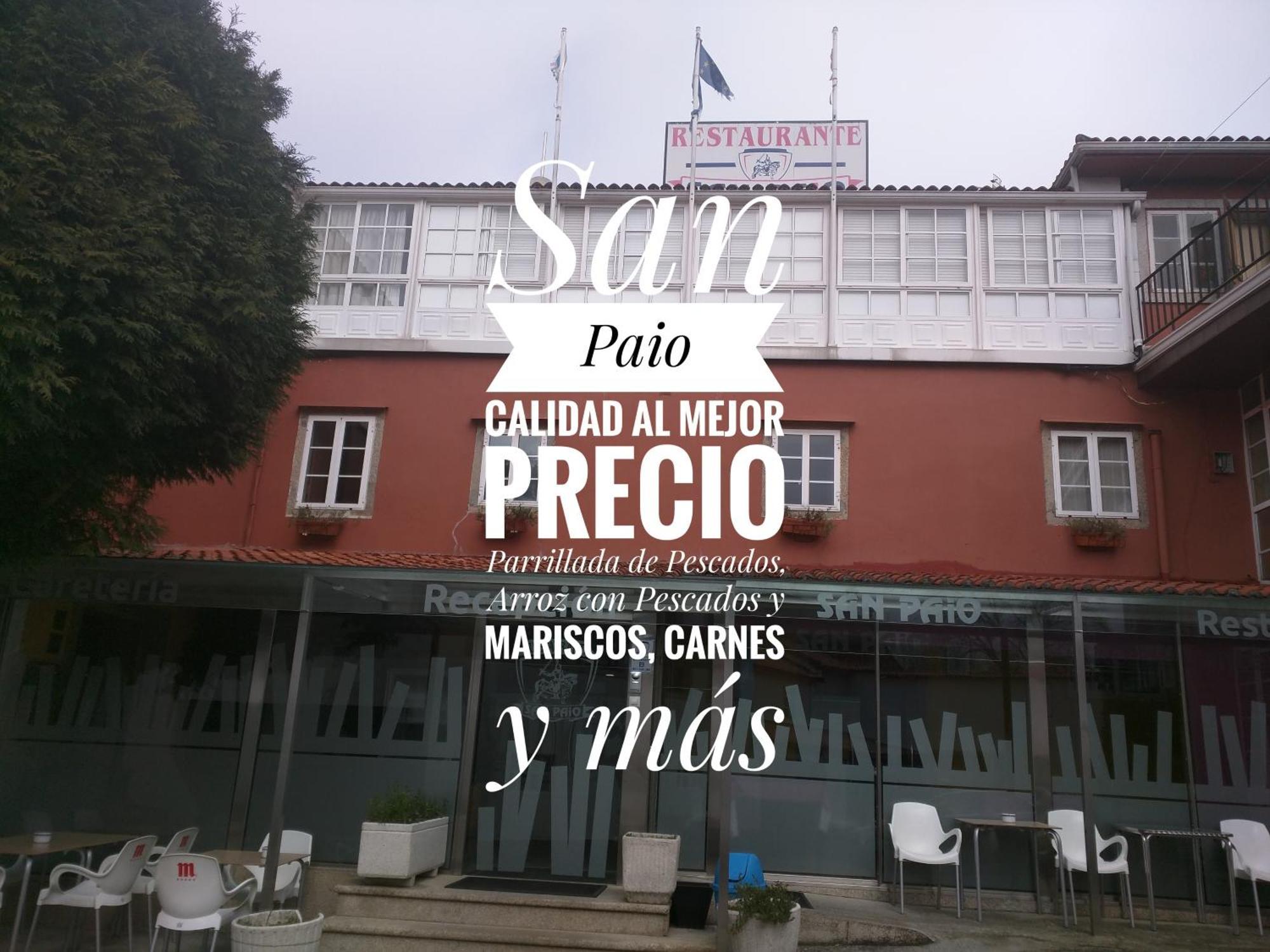 Restaurante Y Hostal San Paio Santiago de Compostela Exterior photo